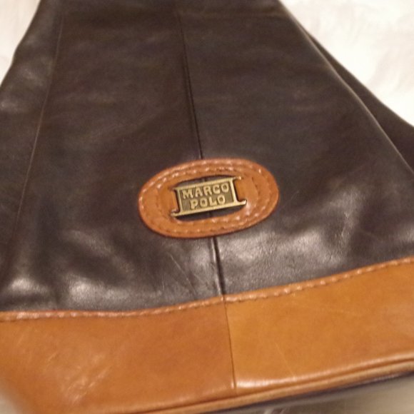 Vintage Marco Polo Italian Traveller Made In Italy Sash Bag - Picture 7 of 7